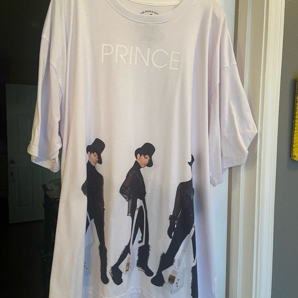 Prince Graphic White T-Shirt